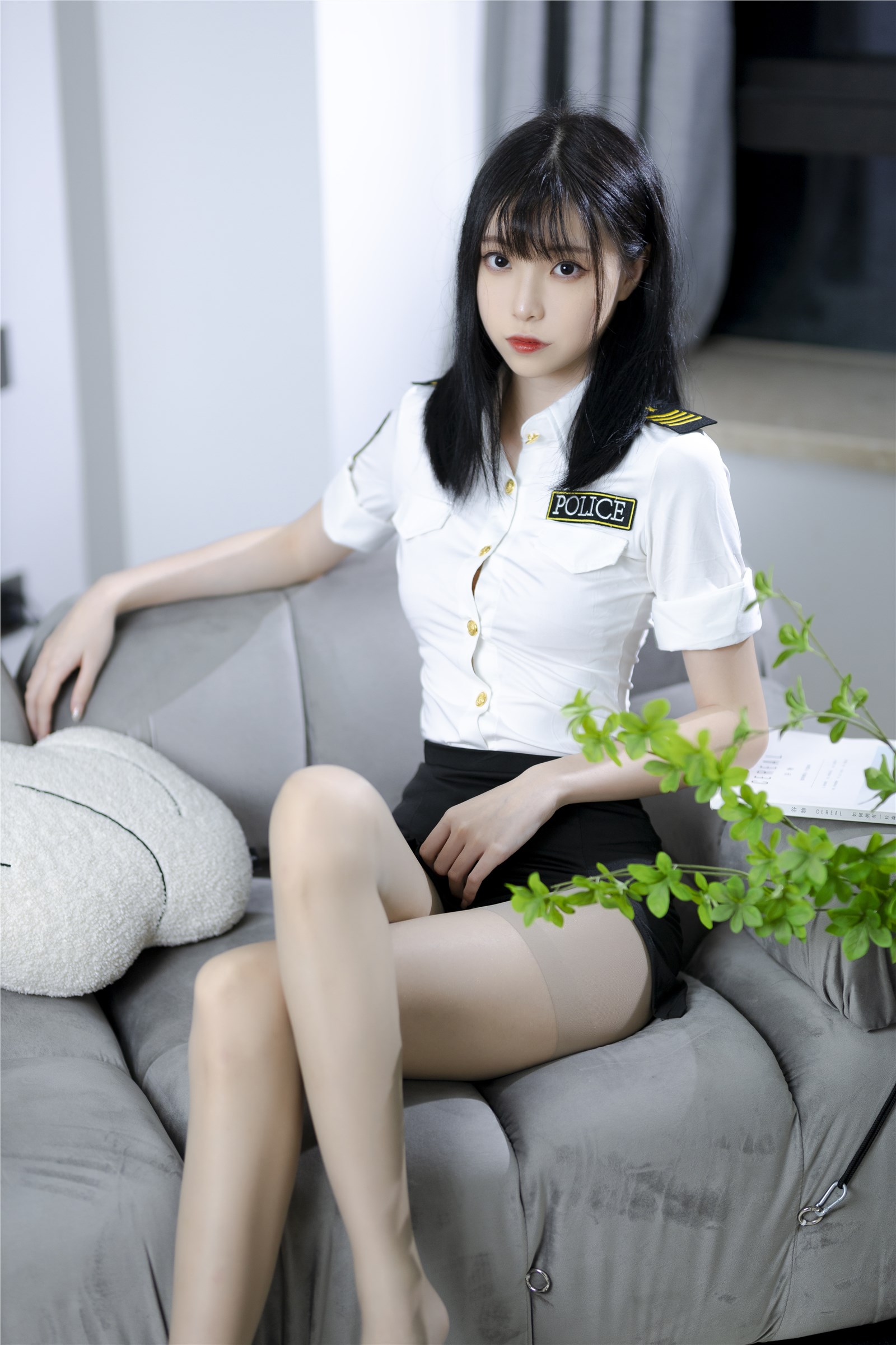 Xu Lan LAN - NO.007 Grey Silk Uniform(1)